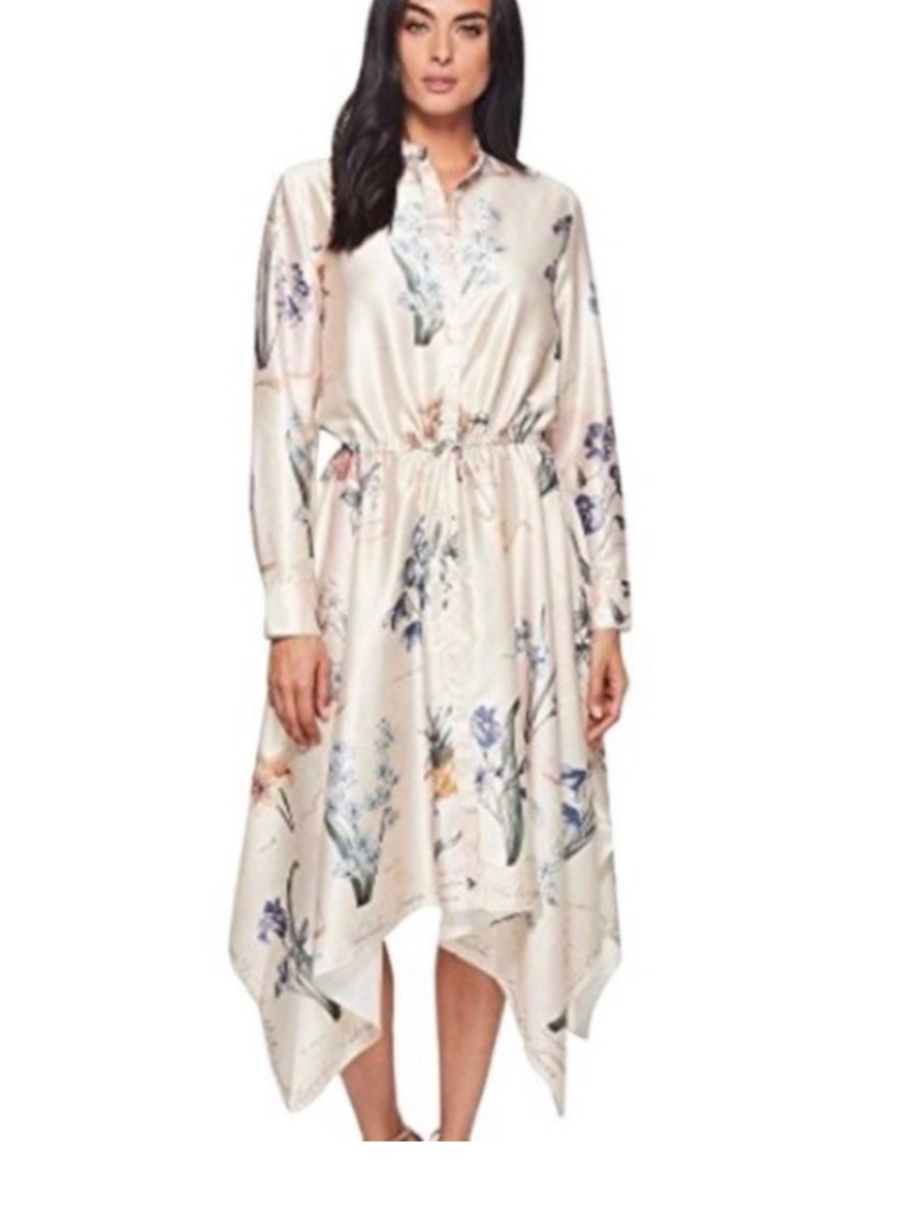 NEW Ralph Lauren Cream Floral Long Sleeve Dress
Size 10 NWOT
Size 8P NWT